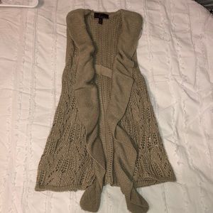 Knit tank top vest